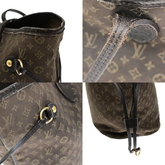 LOUIS VUITTON Neverfull MM Shoulder Tote Bag Monogram Idylle BN - Picture 2 of 16